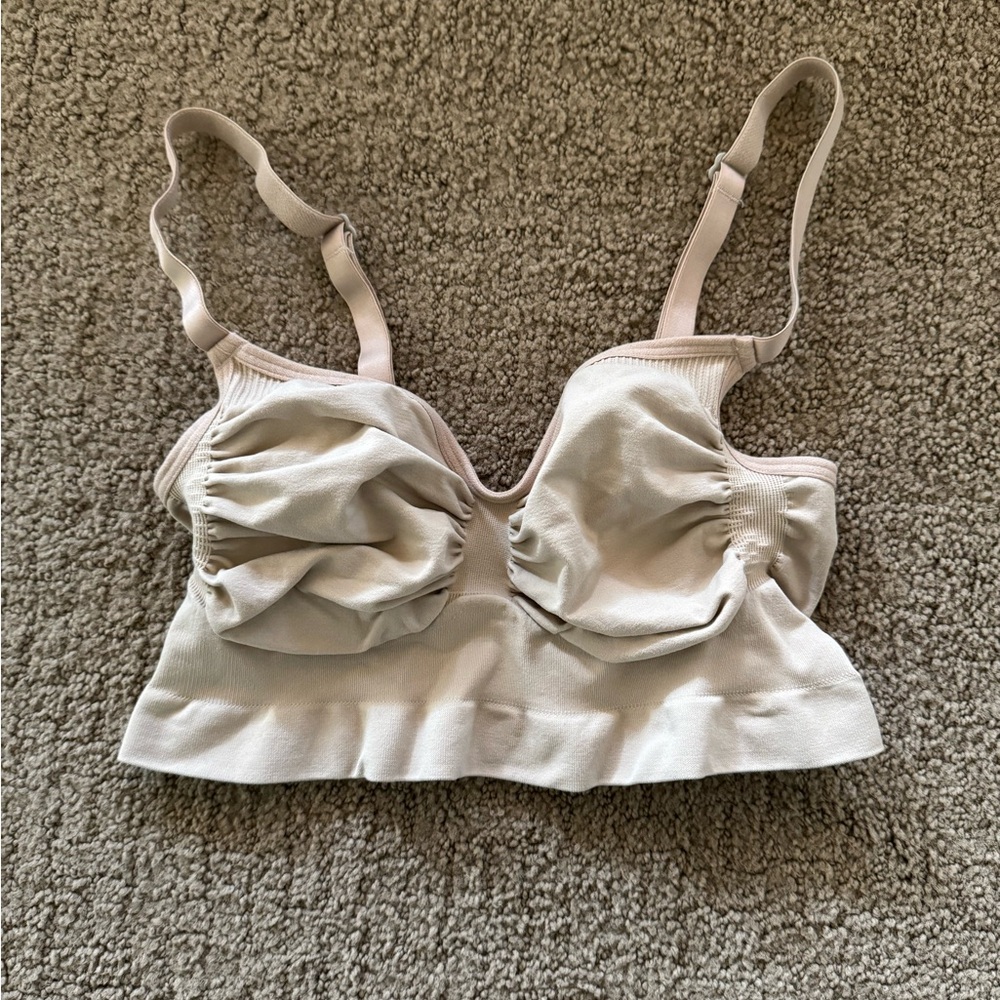 SKIMS Cream Bra